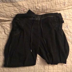 Black joggers